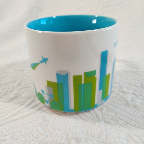 Starbucks Seattle Coffee Mug You Are Here Collection Series 14 Oz 2015 Cup - Picture 2 of 8
